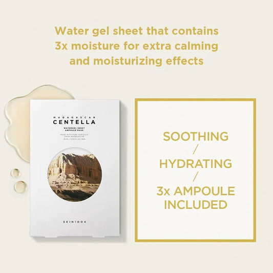 Centella watergel sheet ampoule mask