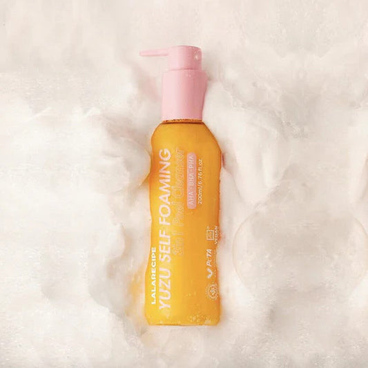 Yuzu Self Foaming 3in1 Peel Cleanser