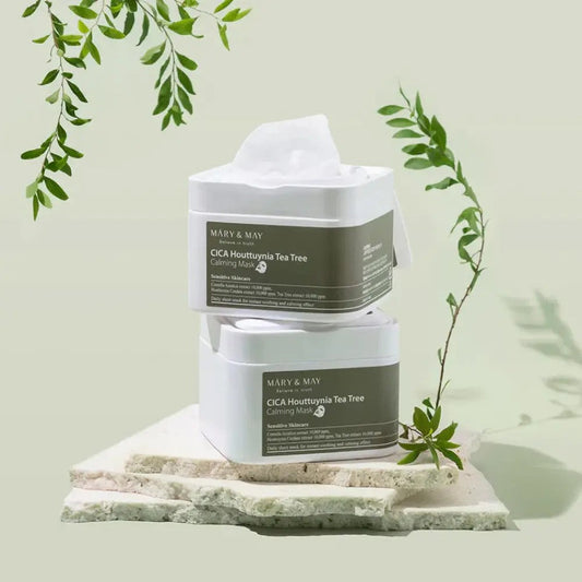 Cica houttuynia cordata tea tree calming mask