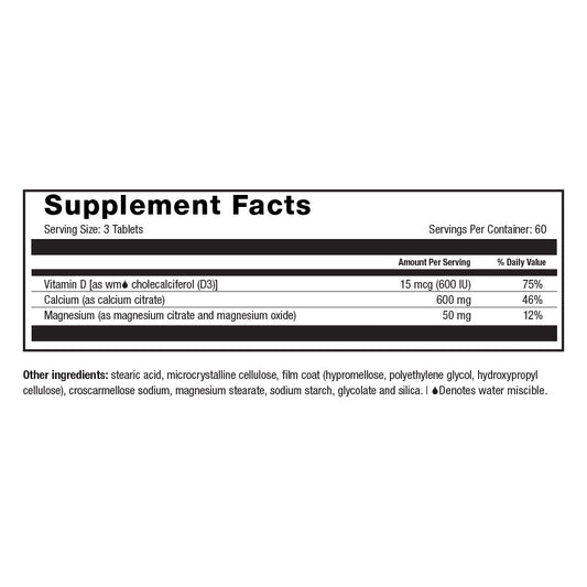 Calcium Tablets (180CT)