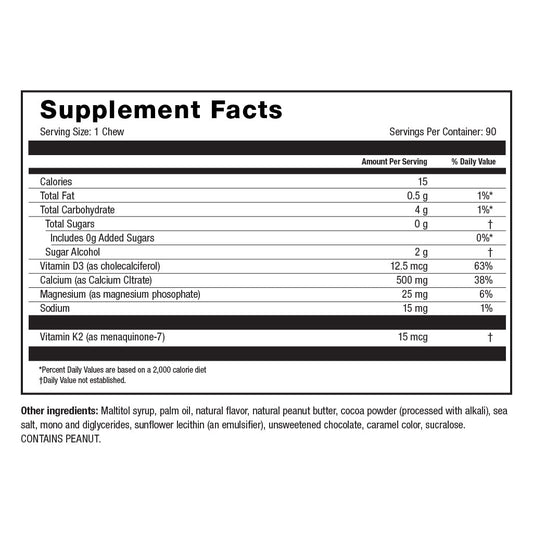 Calcium Soft Chew Combos - 90 Count