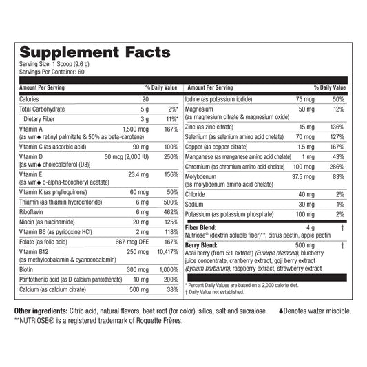 Essential Multi 3 in 1 Drink Mix - (60 serving tub)