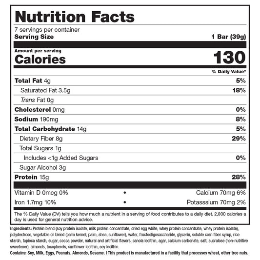 Roller Protein Bars (7CT)