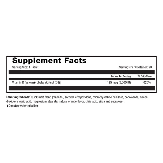 Vitamin D Orange (90CT)